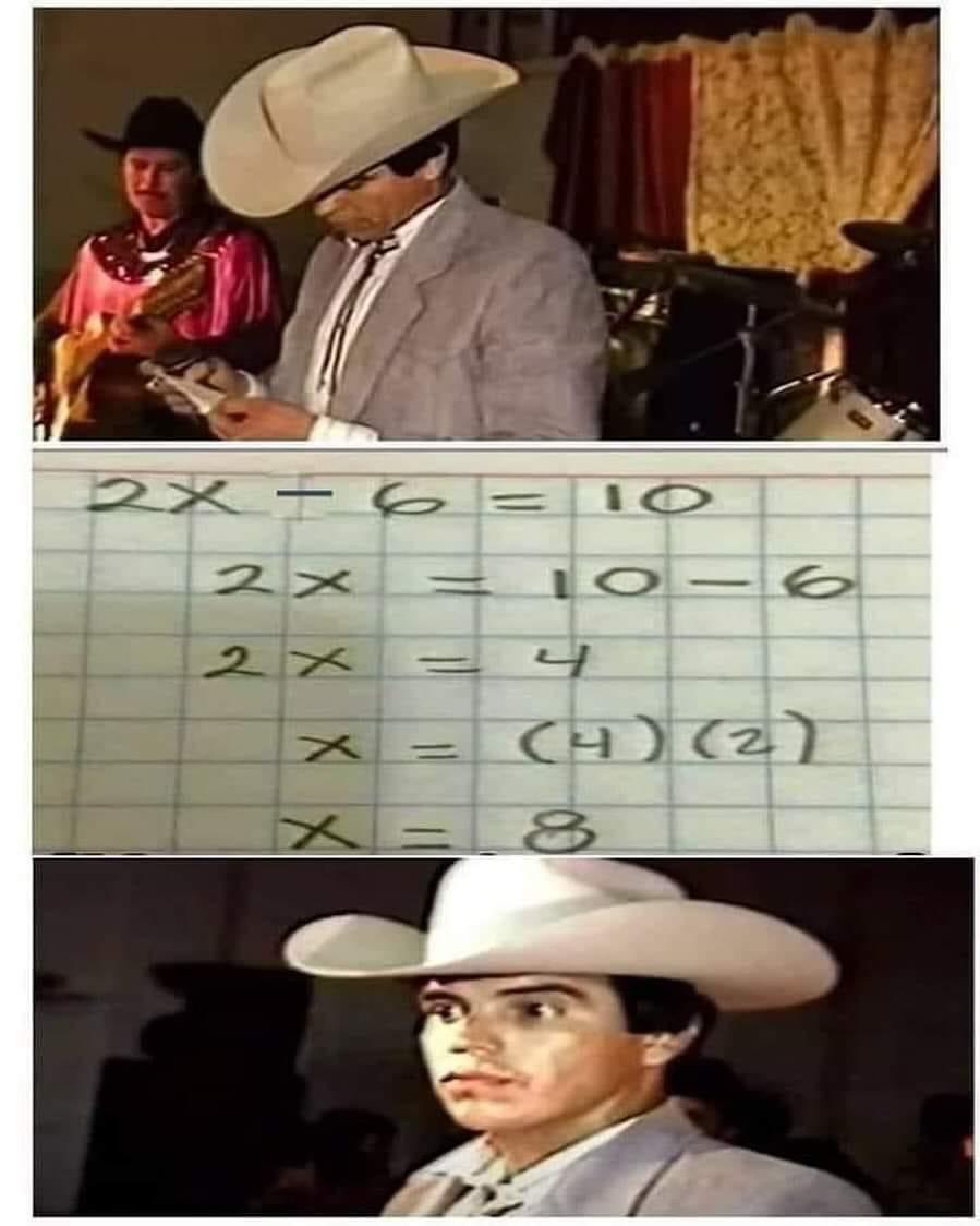 When Algebra Breaks The Cowboy