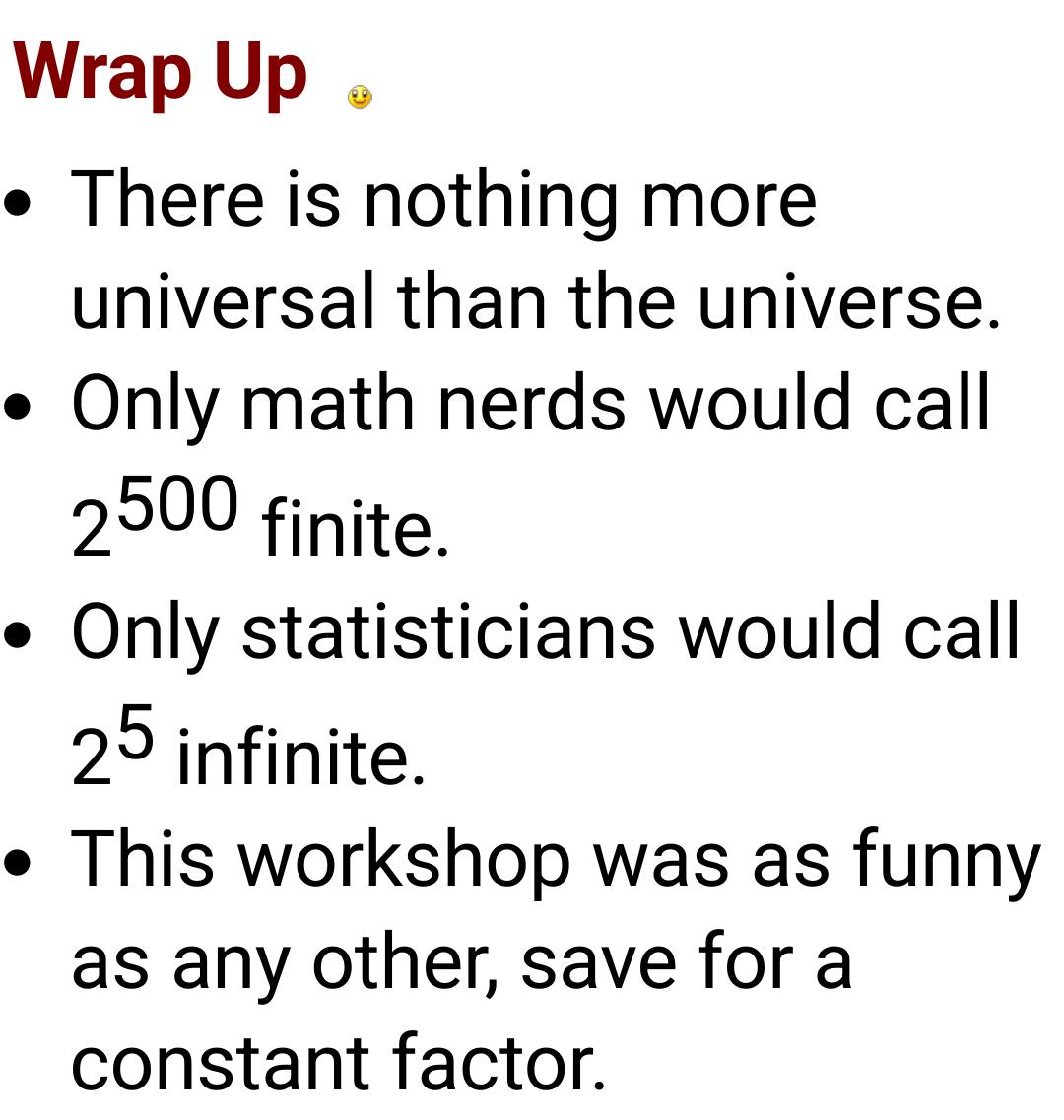 When Mathematicians Try To Be Funny