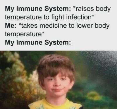 Immune System's Existential Crisis
