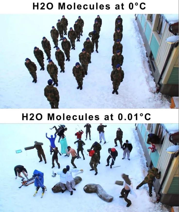 The Molecular Mutiny At 0.01°C