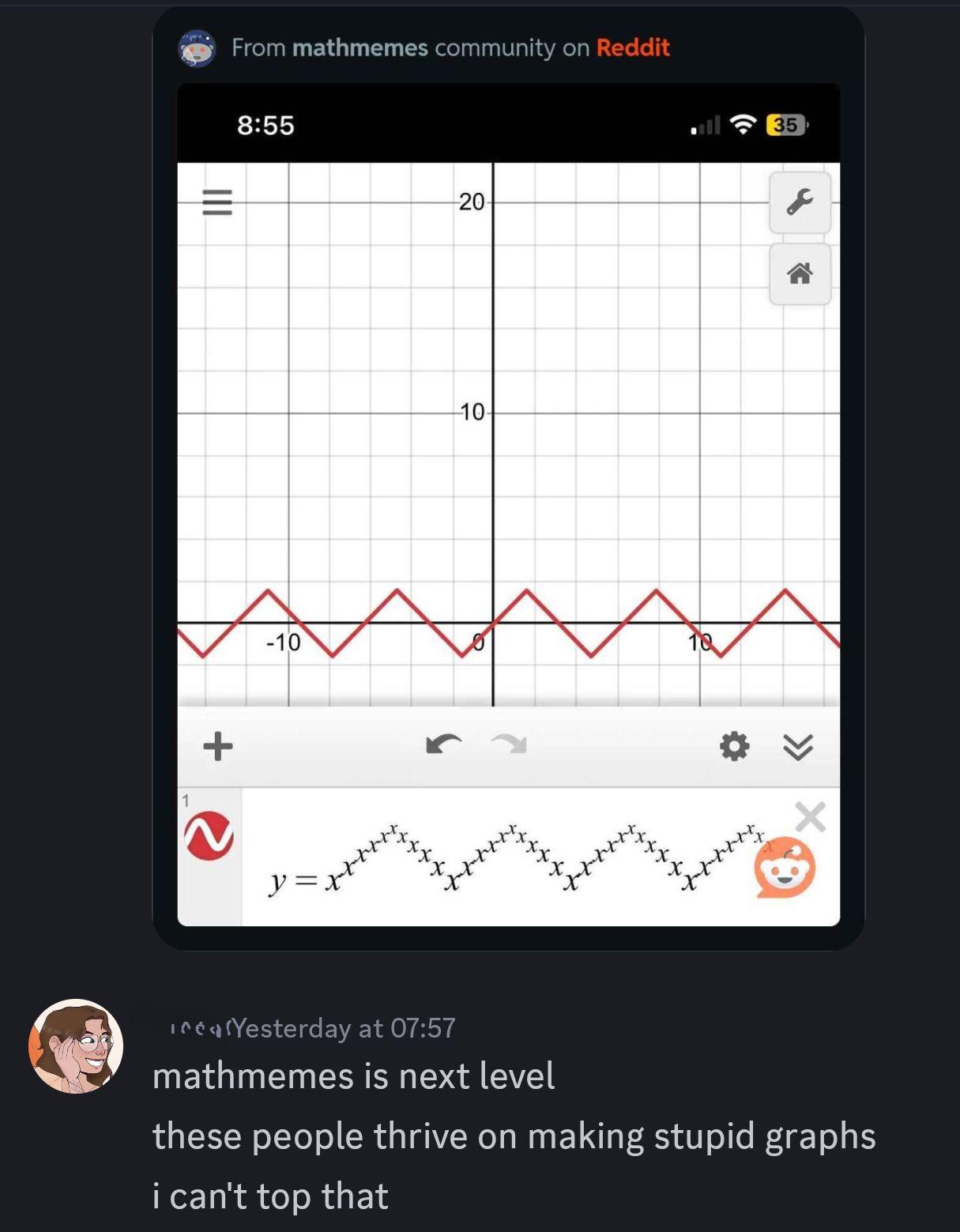 The Most Literal Function Ever Graphed