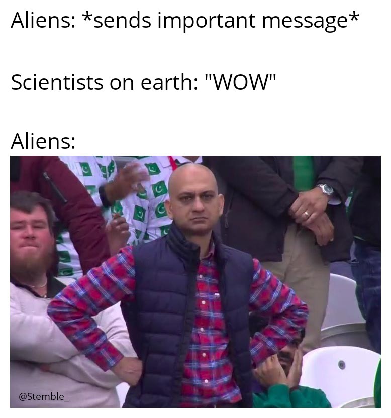 The Cosmic Miscommunication