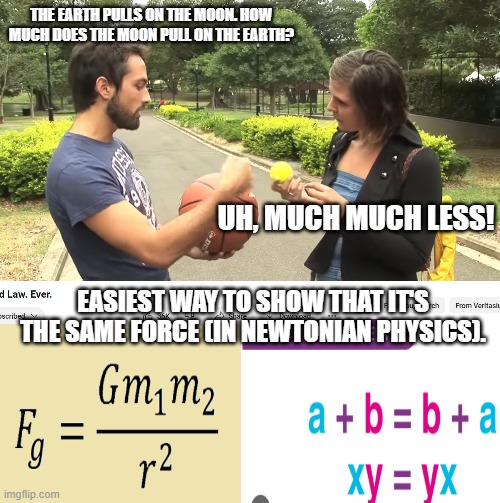 Newton's Third Law Doesn't Care About Your Size