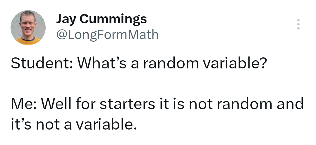 The Random Variable Paradox