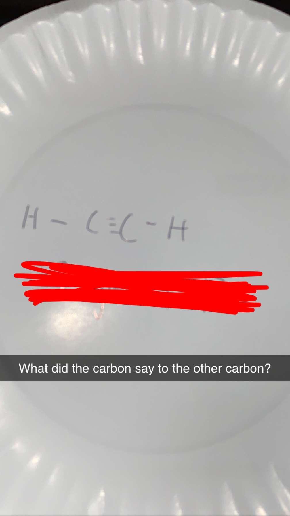 What Did The Carbon Say To The Other Carbon?