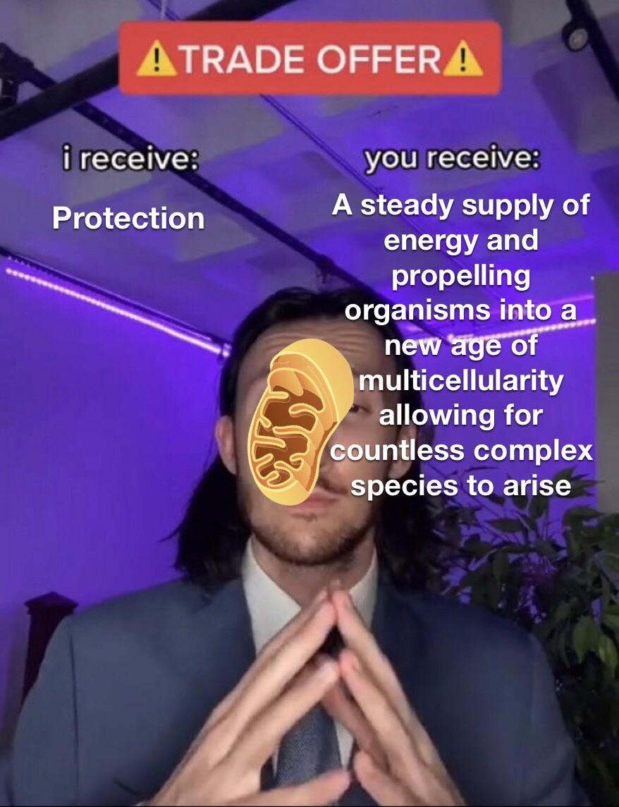 The Greatest Biological Trade Deal In History