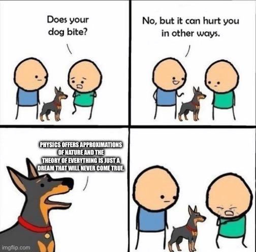 The Existential Physics Dog