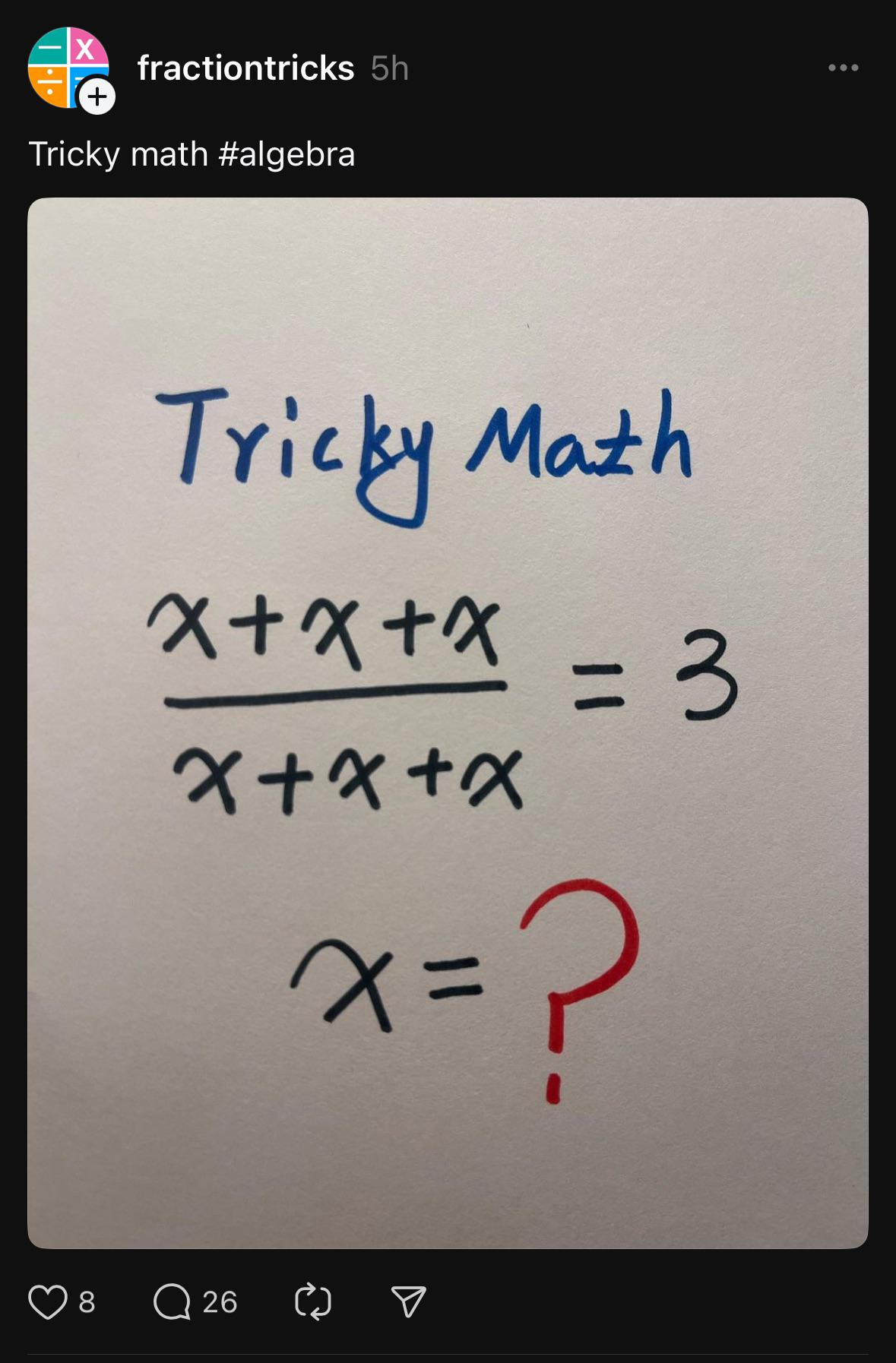 1=3: Proof By Ragebait