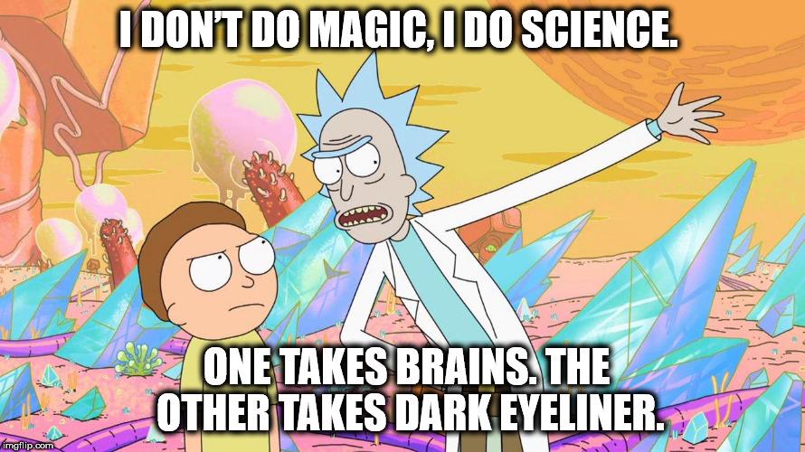 Science Vs. Magic: The Eyeliner Dilemma