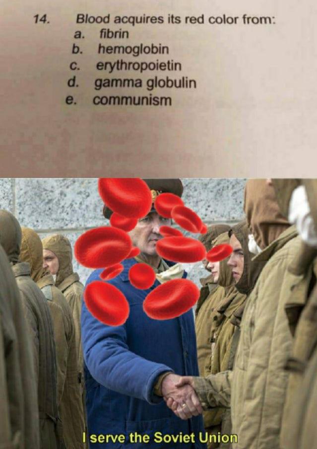 Communism Gives The Pigment