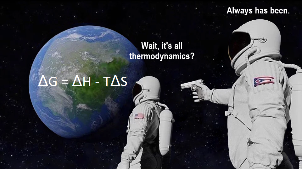 It's All Thermodynamics? Always Has Been.