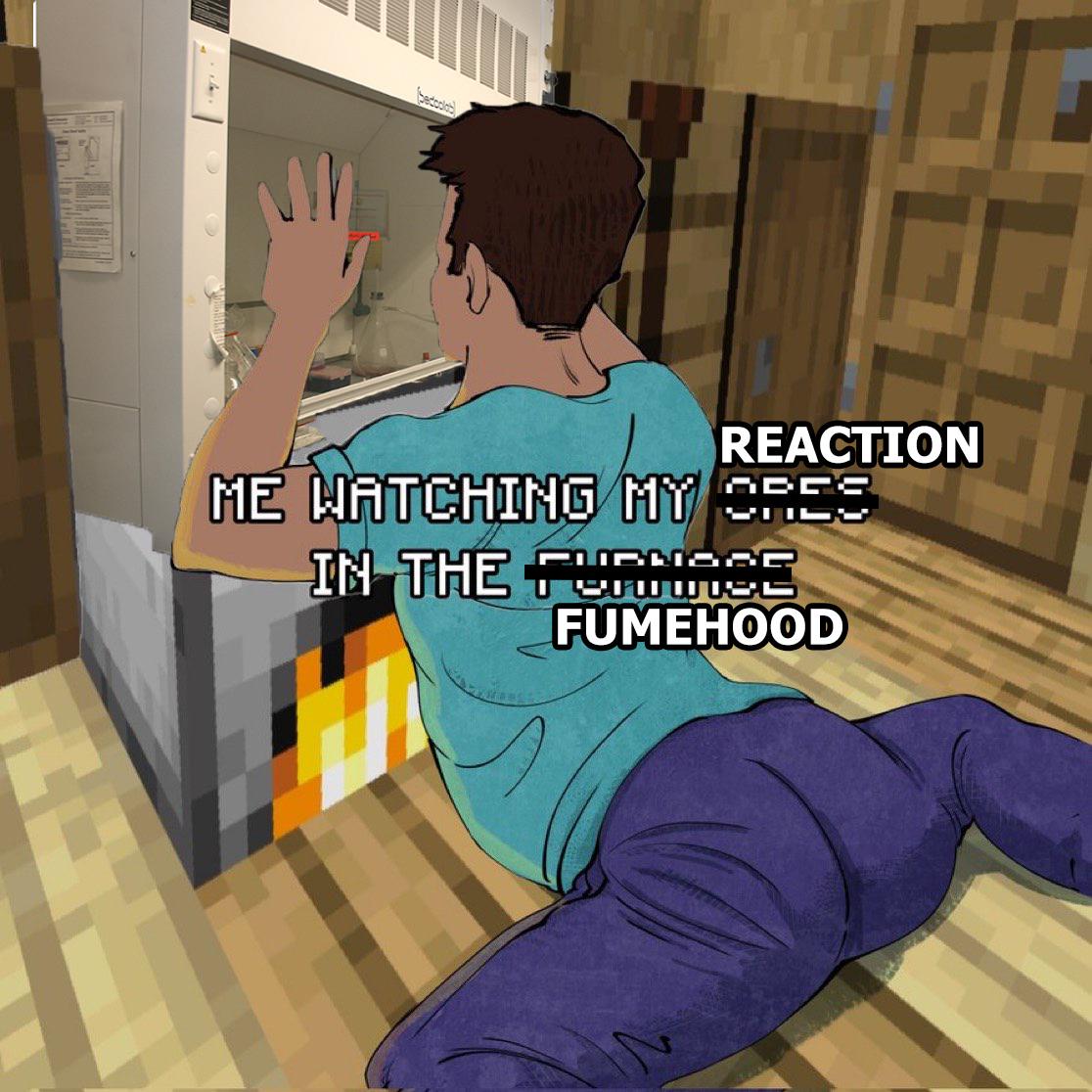 Waiting For The Reaction To Start
