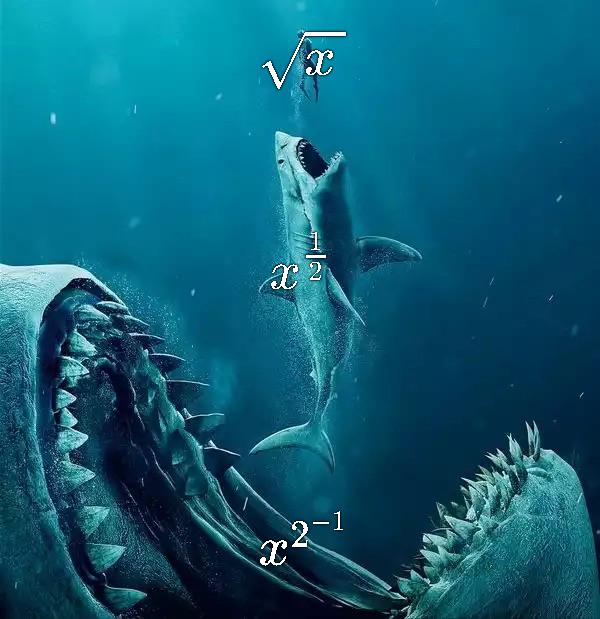 Cursed Notation: The Mathematical Food Chain