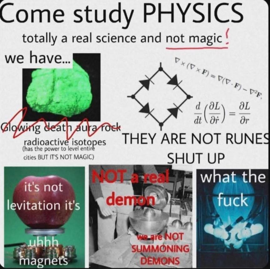 I Have All Of You "Physicists" On My Radar