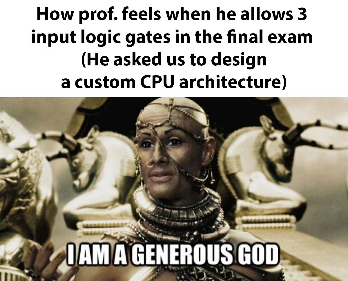 The Generous God Of Digital Design