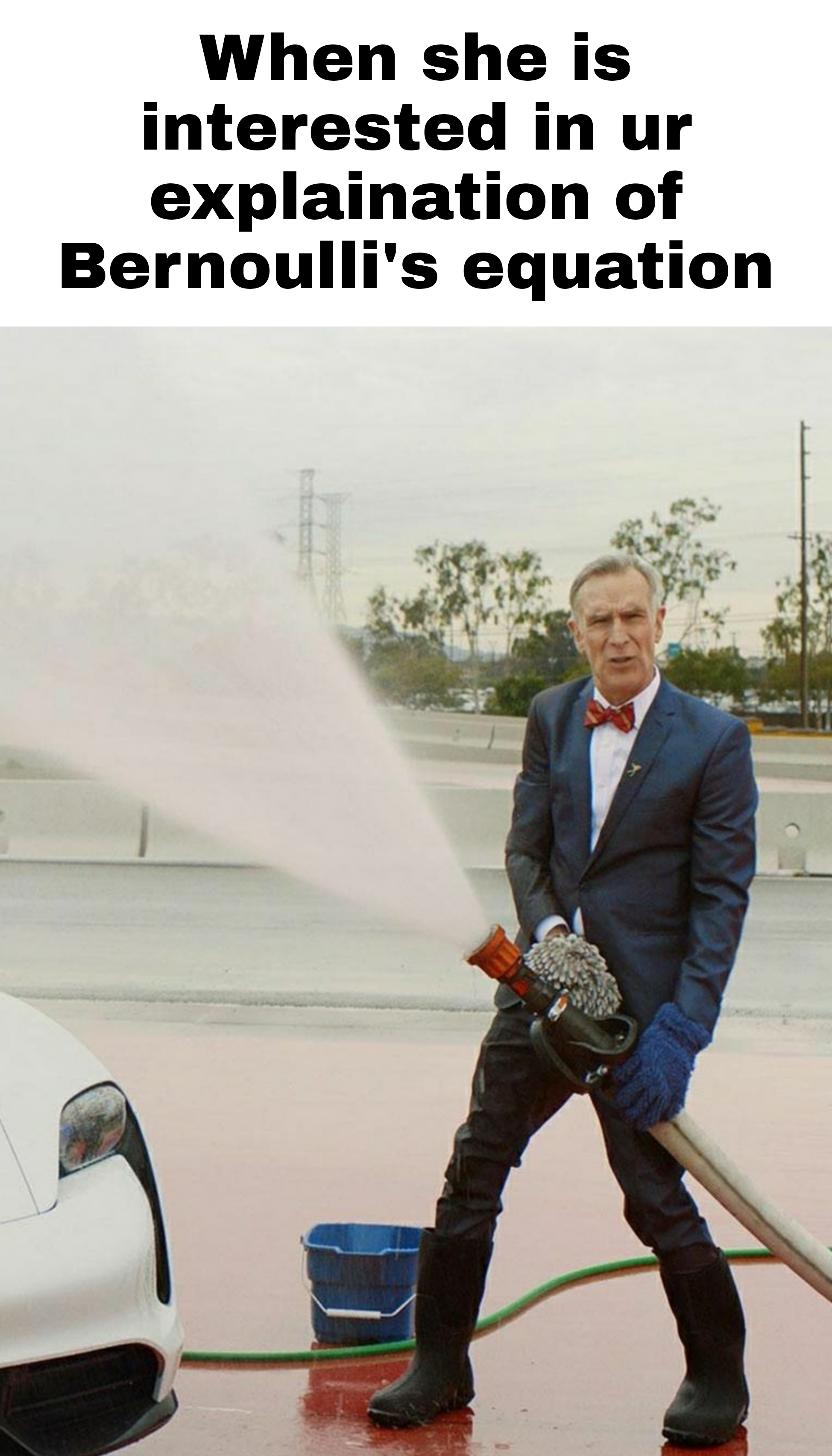 When Fluid Dynamics Becomes A Dating Strategy