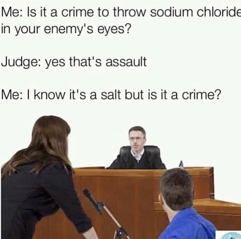 A Joke For All Levels Of Chemistry