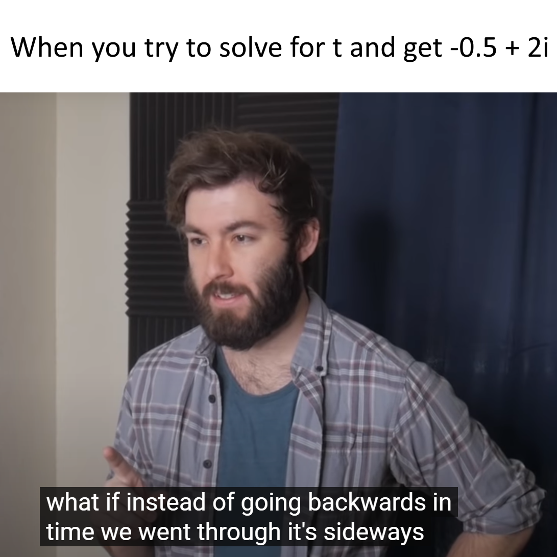 What If We Went Through Time Sideways?