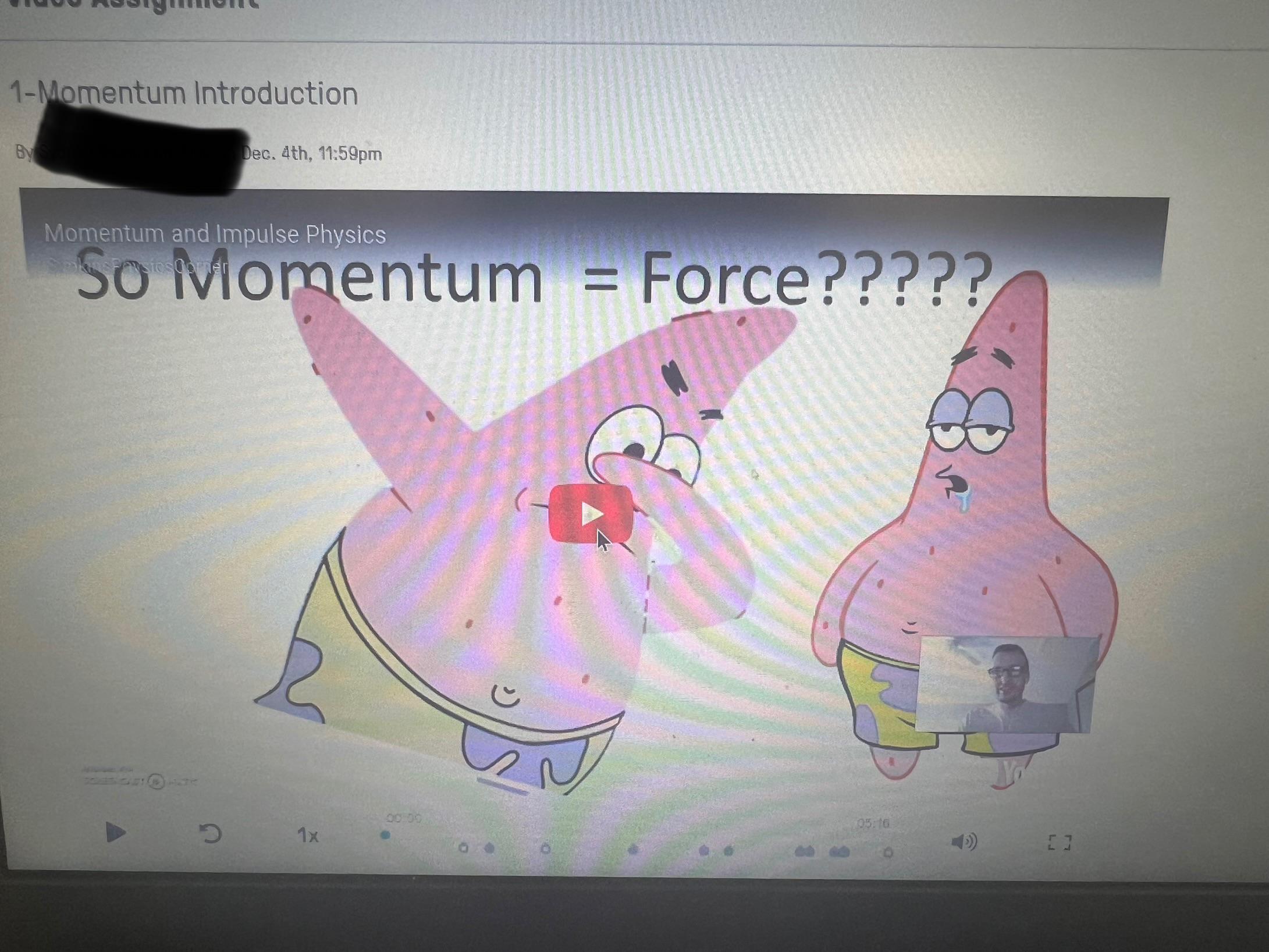 When Physics Class Hits Rock Bottom