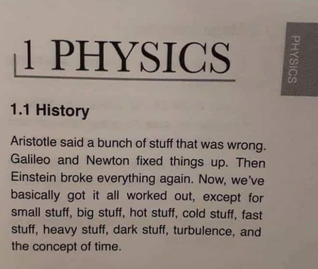 The Most Brutally Honest Physics Textbook Ever