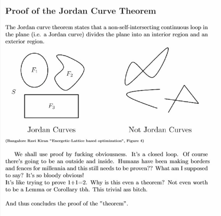 Proof Of The Jordan Curve Theorem