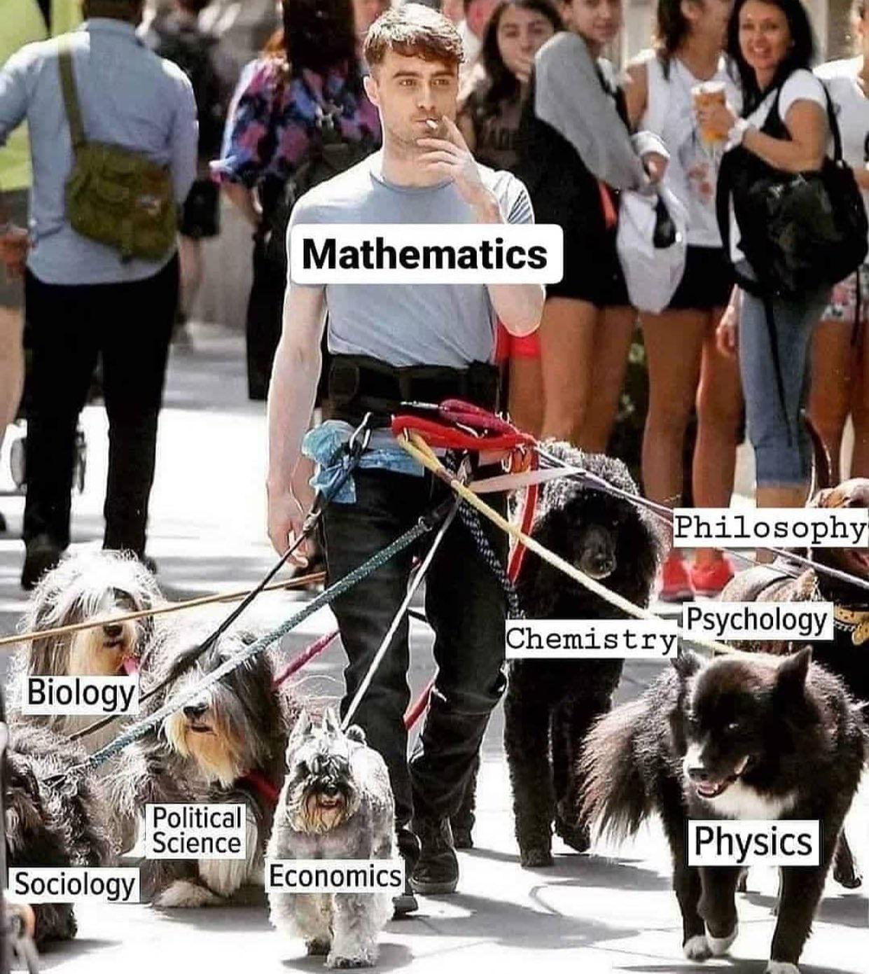 Who Runs The World? Mathematics!