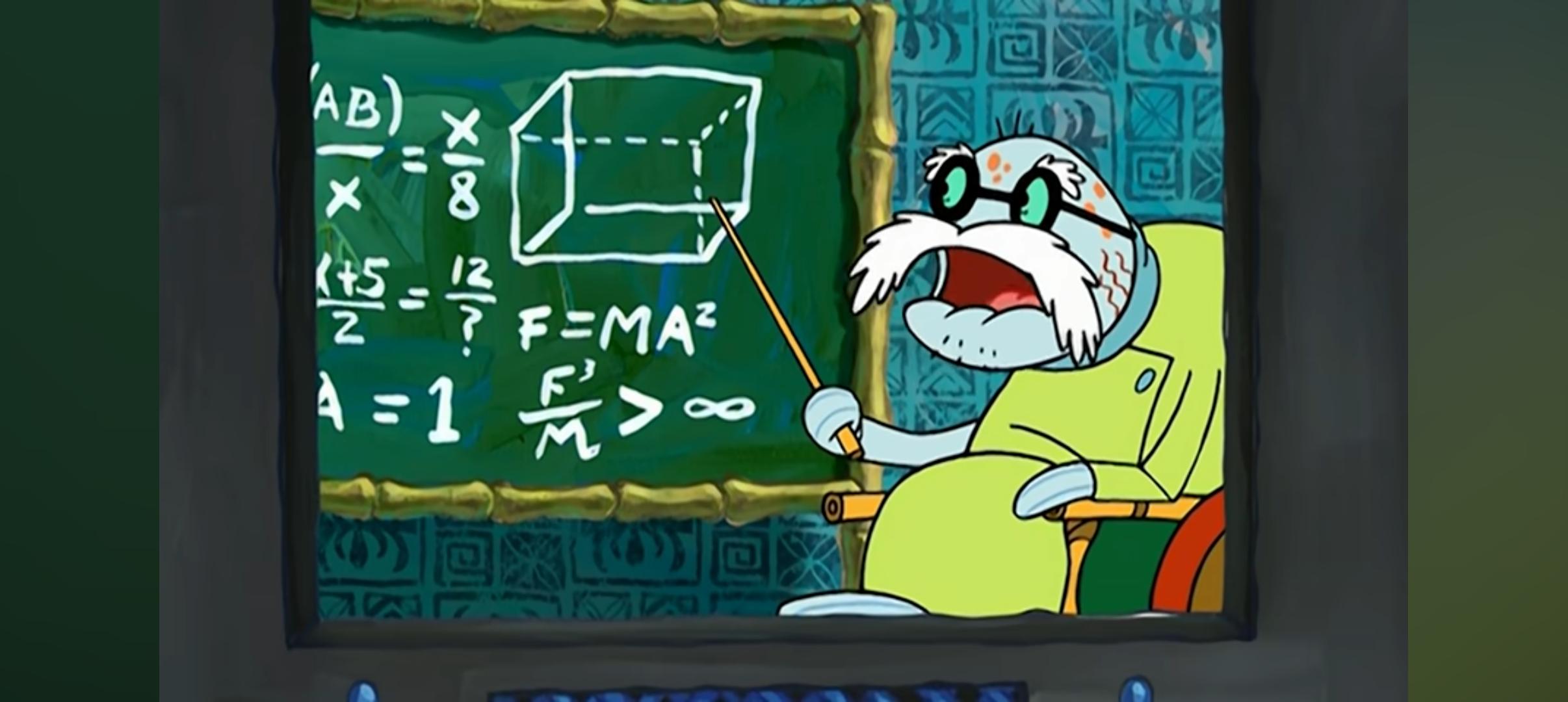 Proof That The Bikini Bottom Has Different Physical Laws