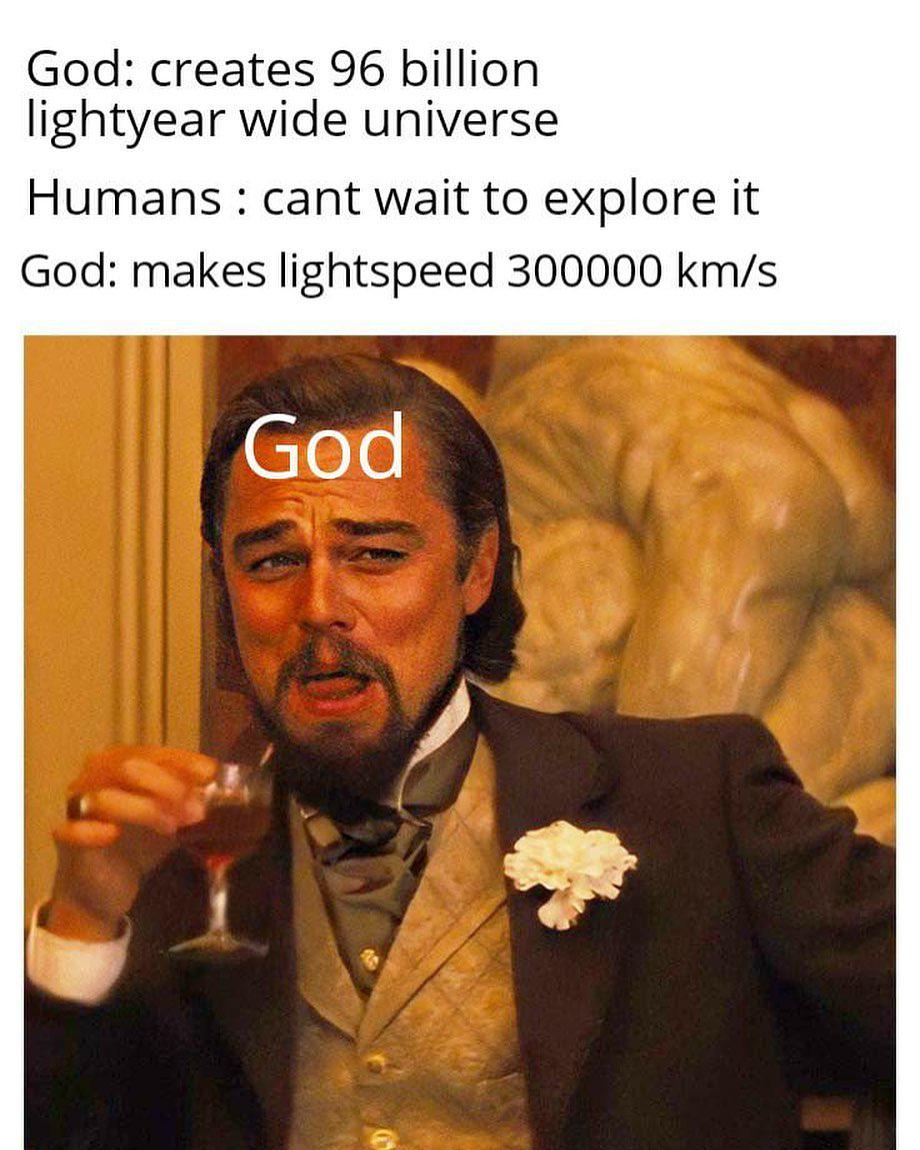 The Ultimate Cosmic Speed Trap