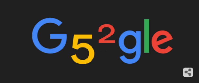 The Google Logo If It Was Mathematically Superior