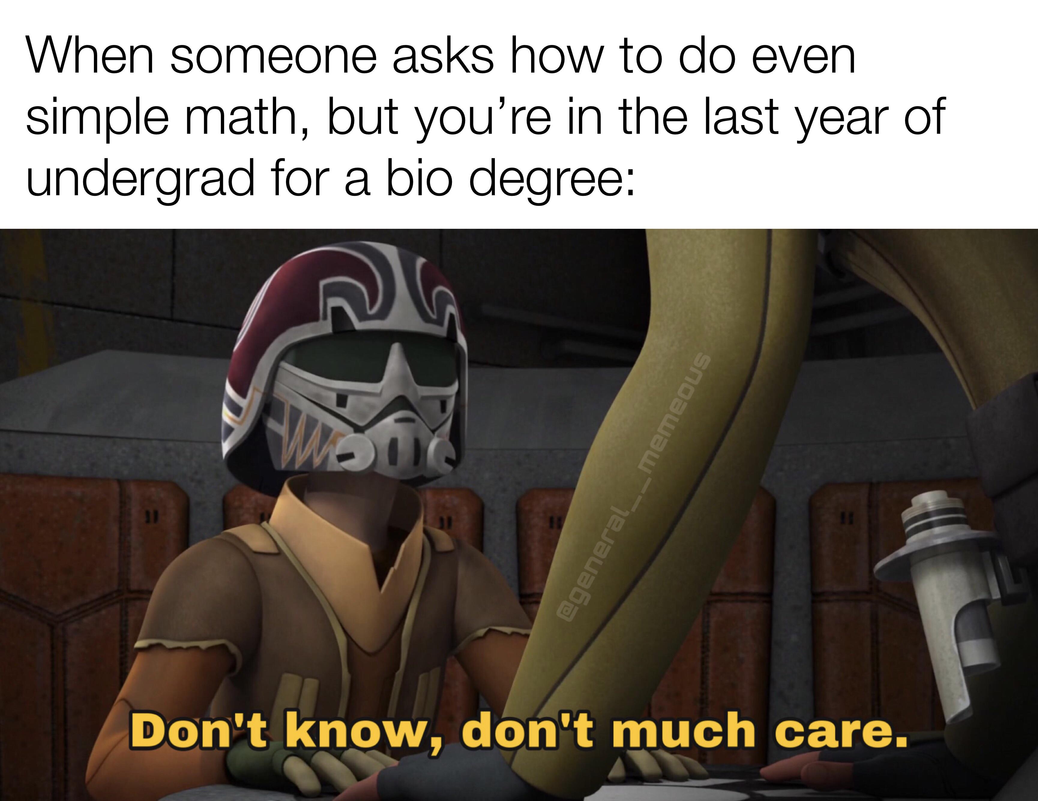 The Great Biology-Math Disconnect