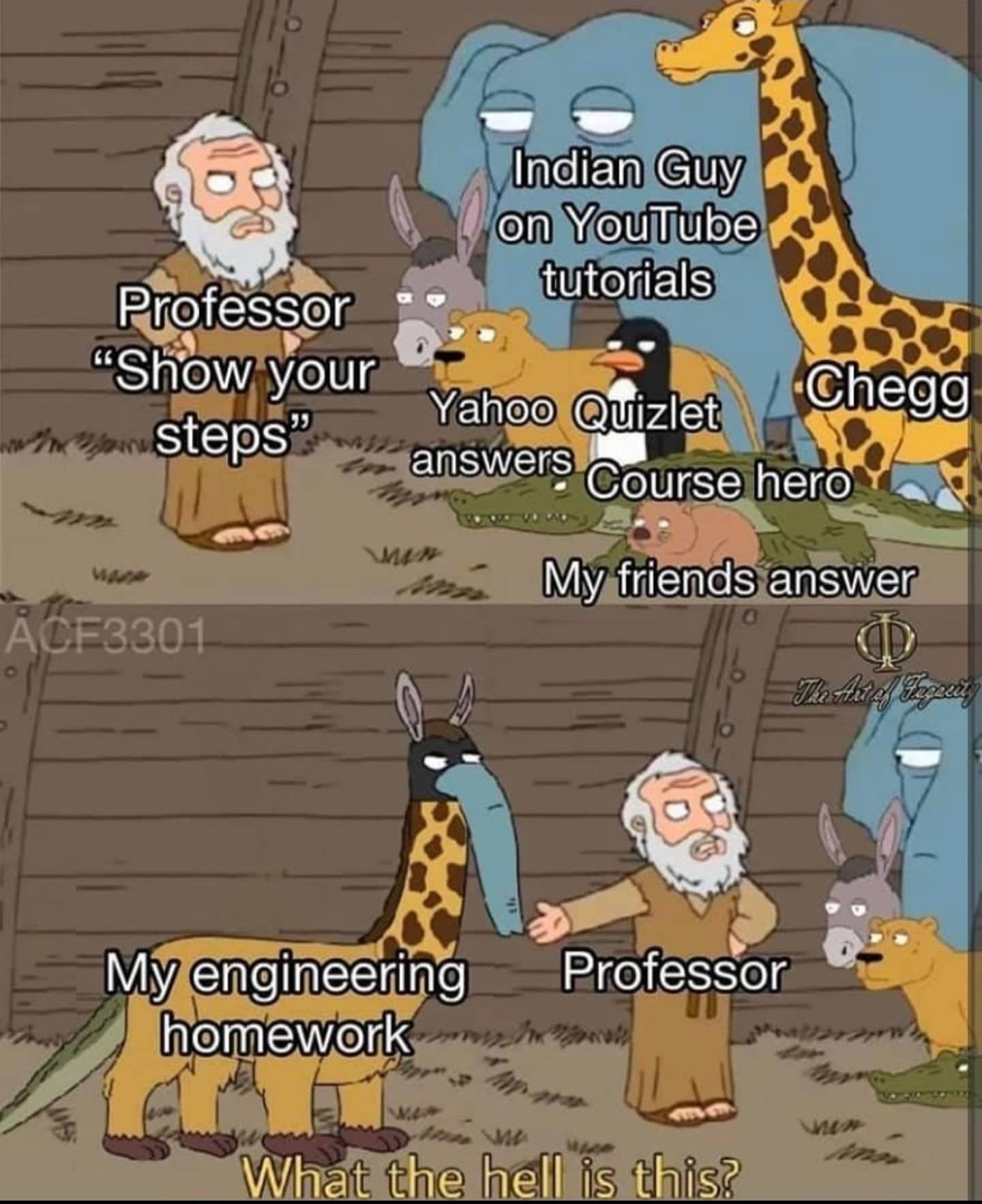 Noah's Ark Of Engineering Homework Solutions