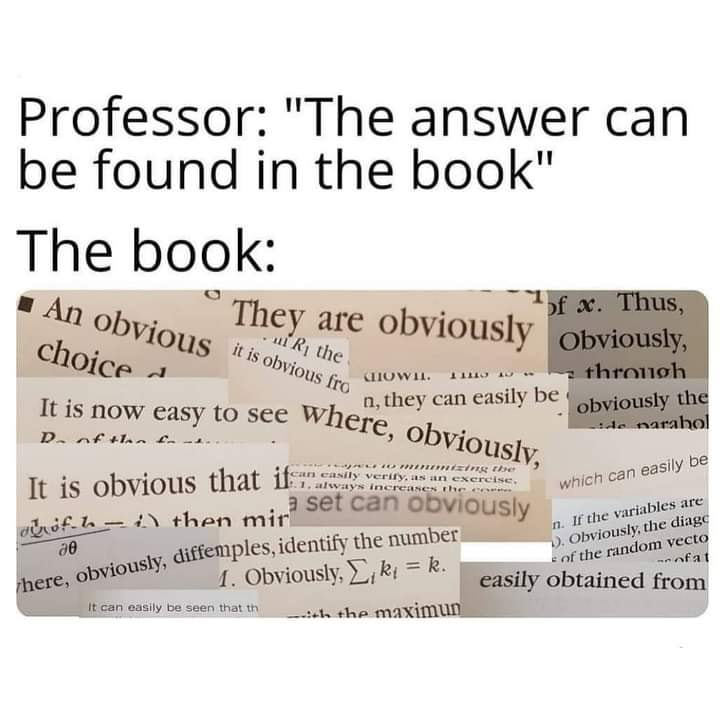 Just Look It Up (Obviously)