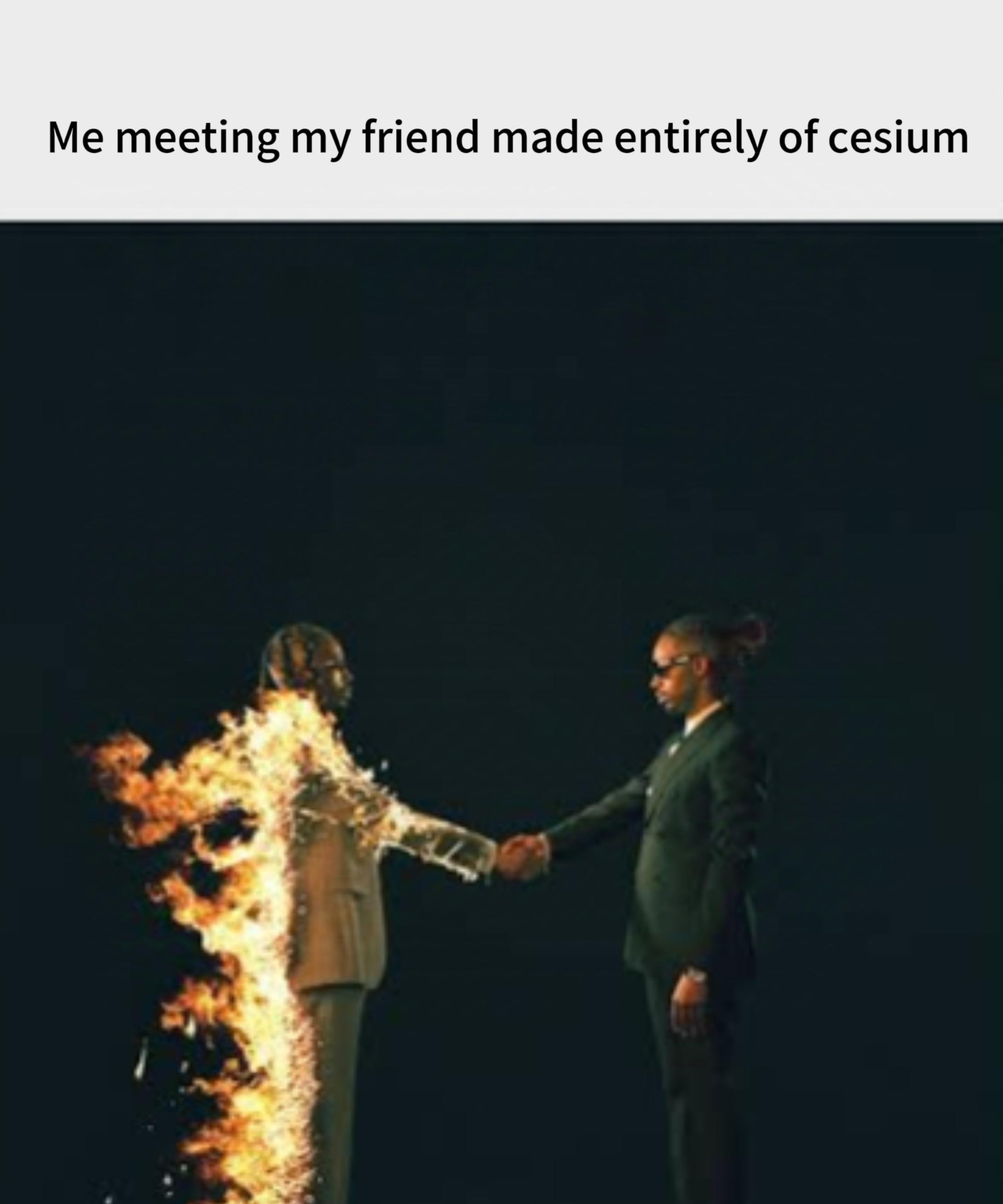 The Explosive Handshake