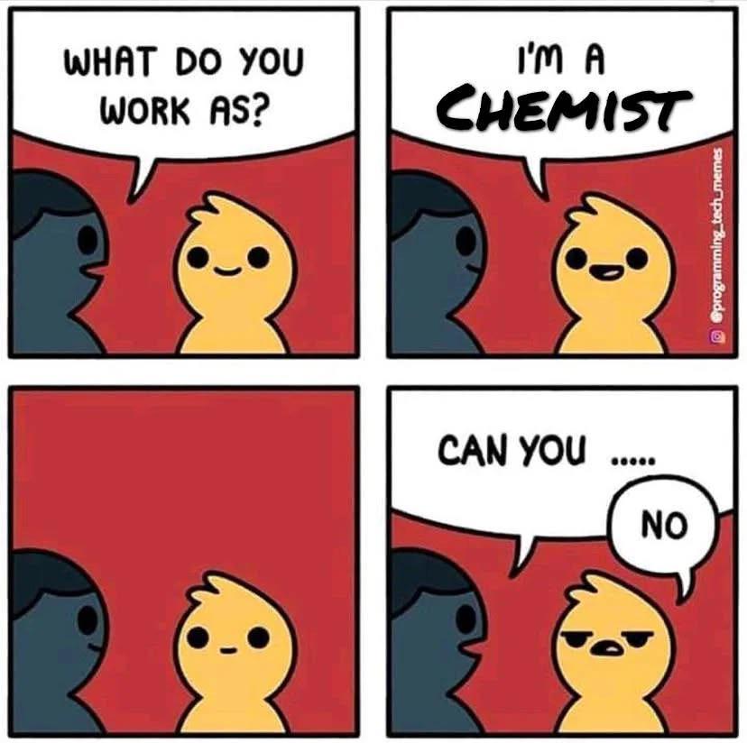 The Chemist's Defensive Reflex