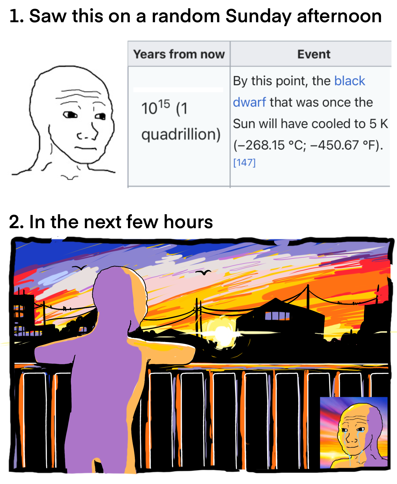Cosmic Tardiness: When Your 15 Minutes Is Less Than A Stellar Rounding Error