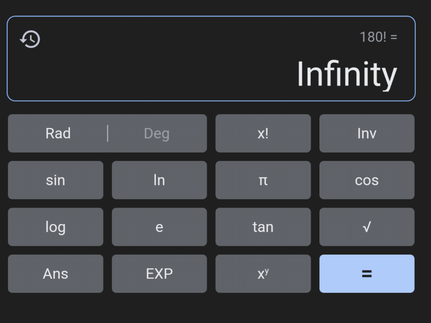 When Your Calculator Gives Up On Life