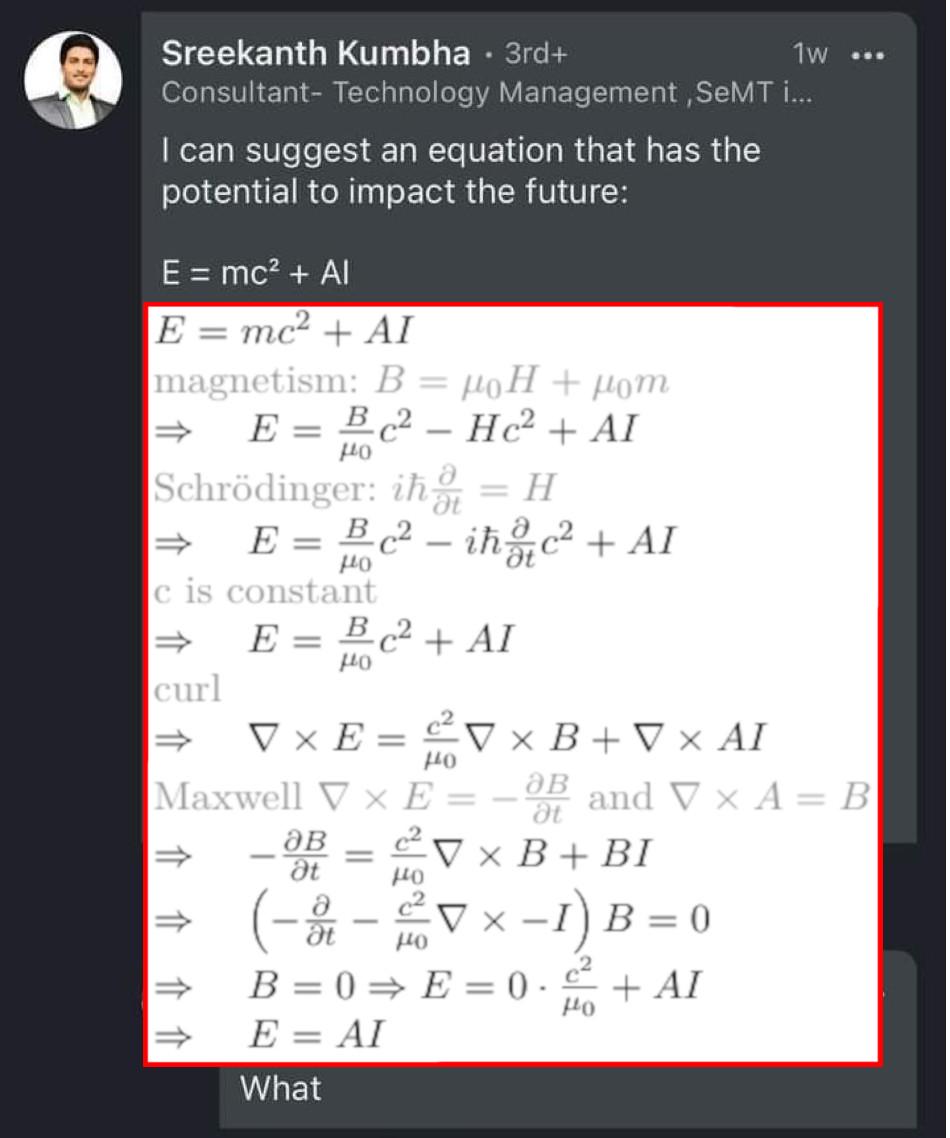 Proof That We Live In An AI
