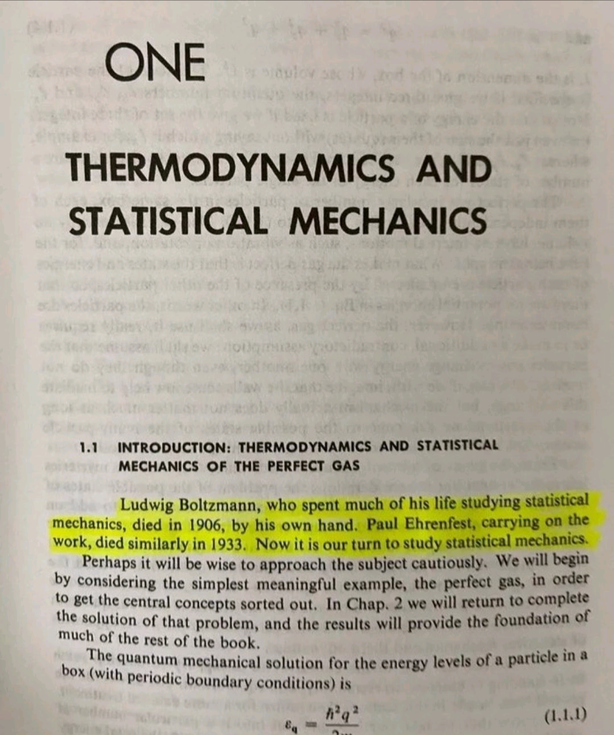 The Deadly Serious Introduction To Statistical Mechanics