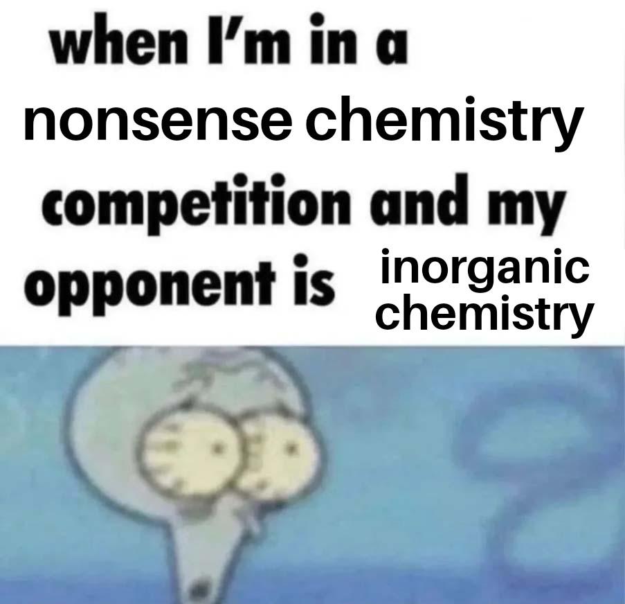 Inorganic Chemistry: The Final Boss