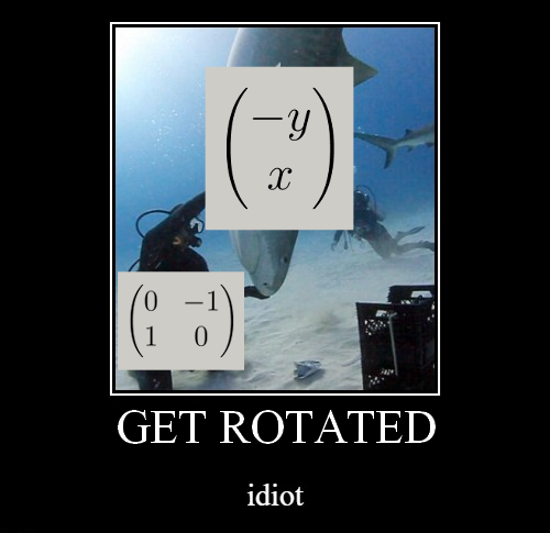 Get Rotated By The Math Shark