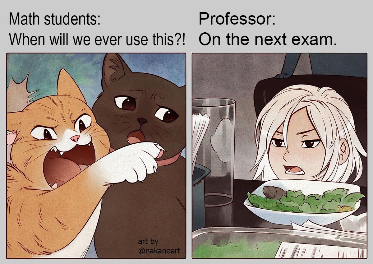 The Mathematical Revenge Plot