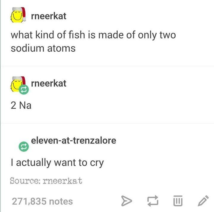 The Elemental Tuna Punchline