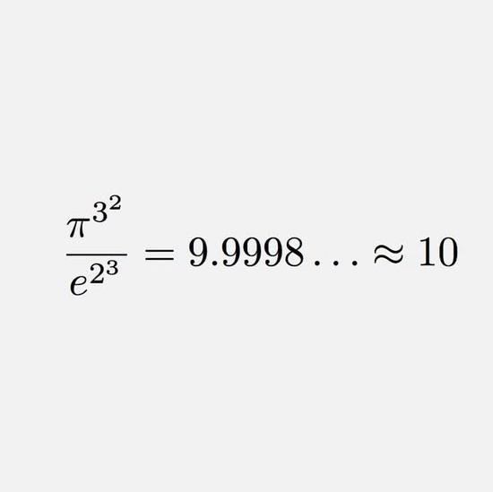 New Approximation For 10 Just Dropped