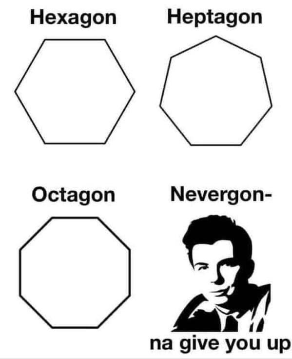 Geometry Just Got Rickrolled