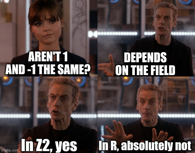 It Depends On The Mathematical Field