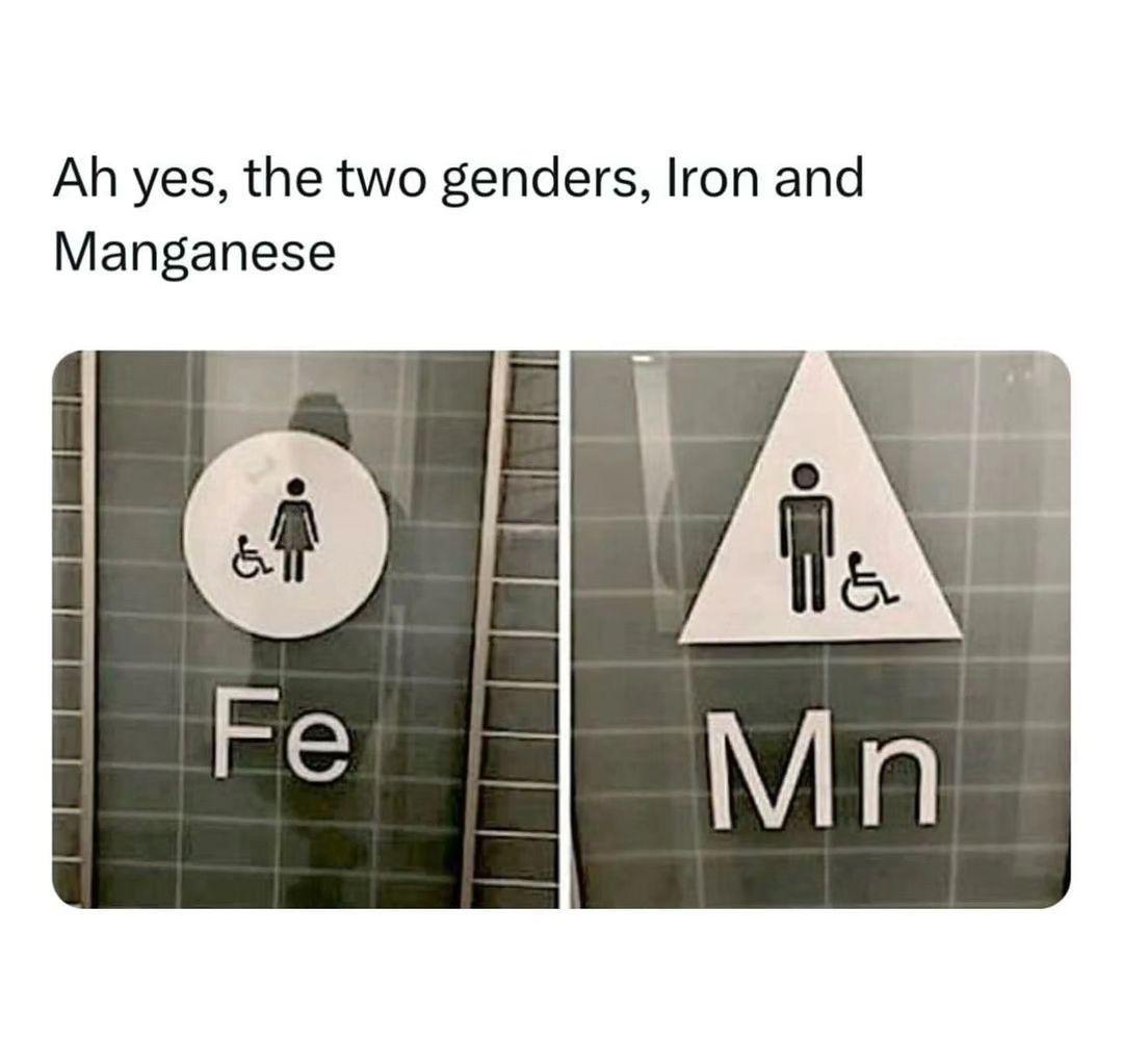 The Two Genders: Iron And Manganese
