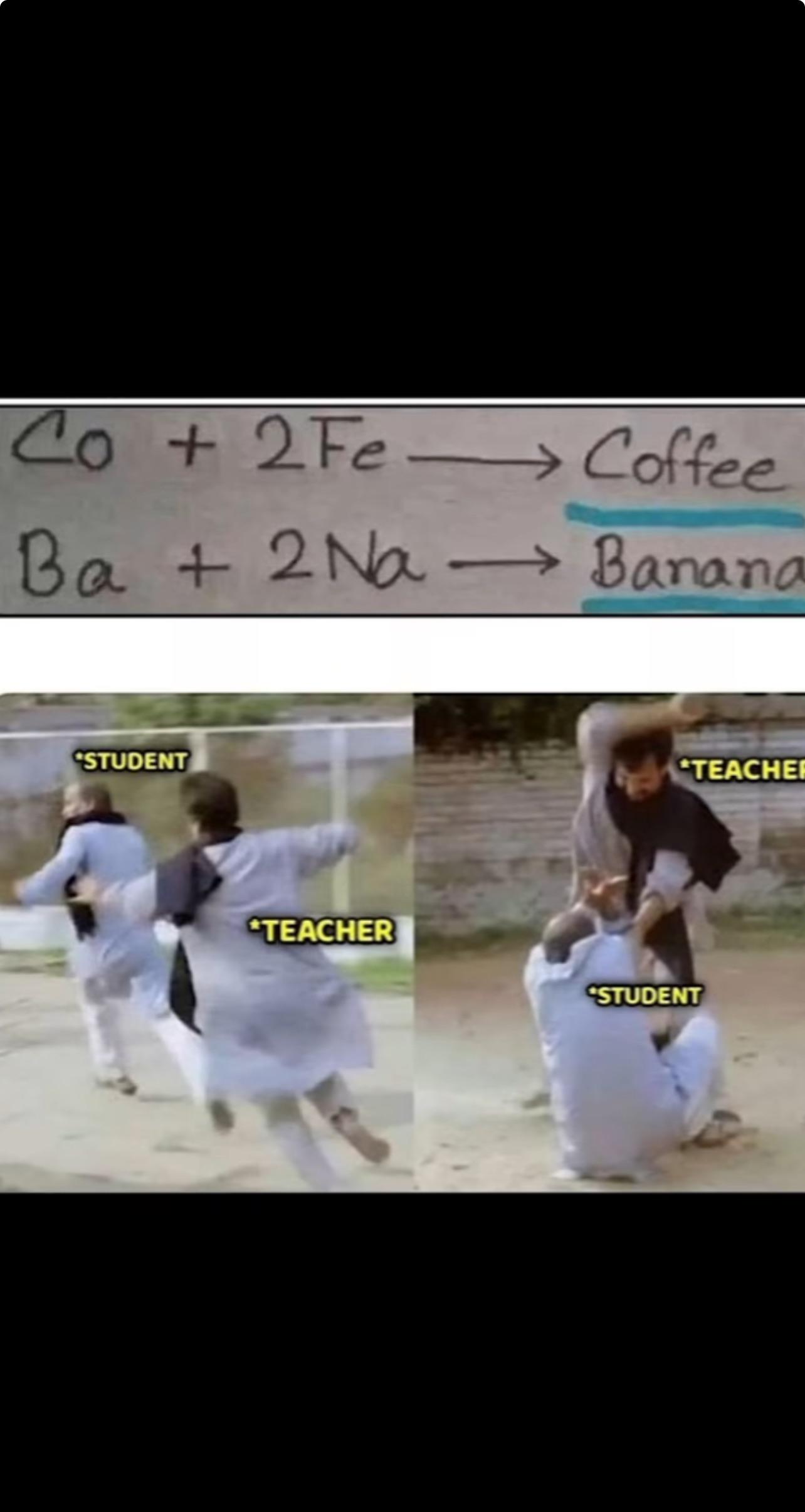 Chemistry Puns: Run For Your Life