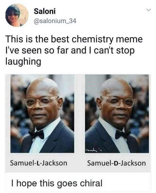 Mirror Molecules: The Samuel Jackson Chirality Crisis