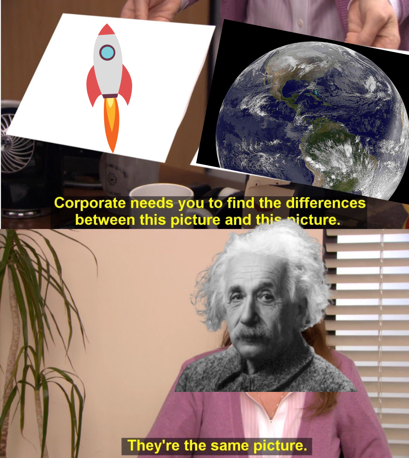 Spot The Difference: Einstein Edition