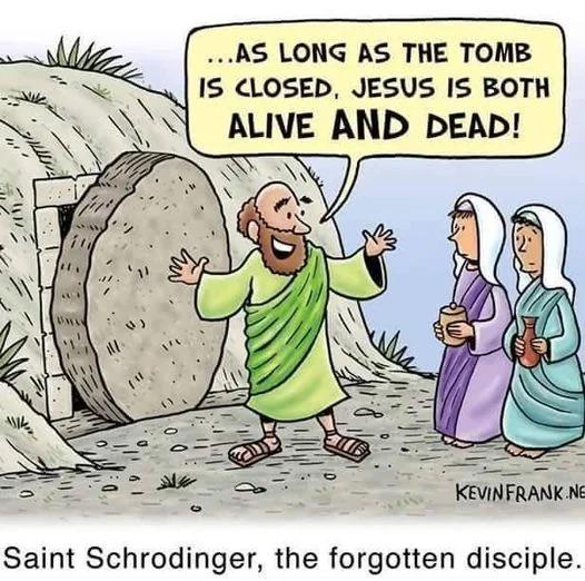 Schrödinger's Jesus: Quantum Resurrection